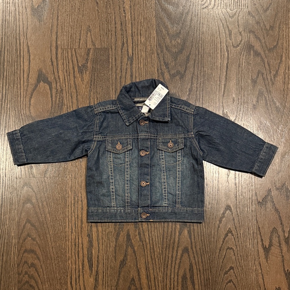 The Children's Place Dark Blue Jean Jacket